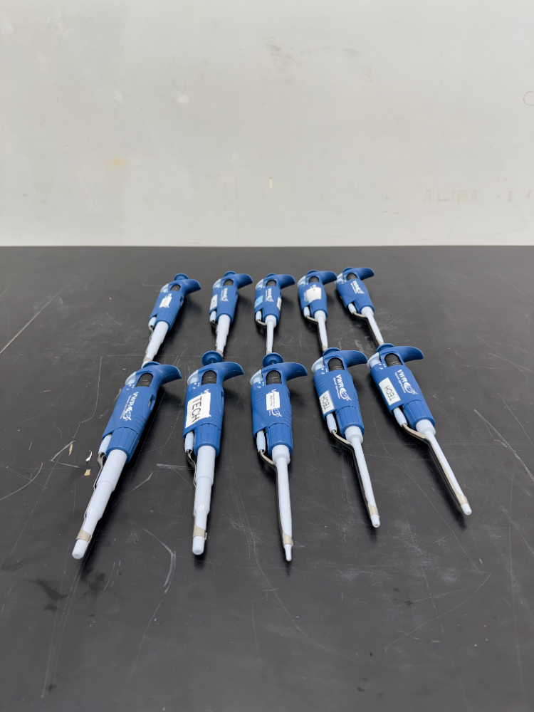Image of VWR Single Chanel Pipettes Quantity 10